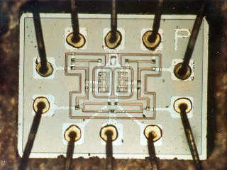 Fairchild dual 3-input NOR gate IC